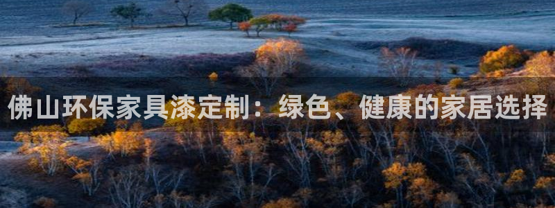 杏耀注册链接：佛山环保家具漆定制：绿色、健康的家居选择