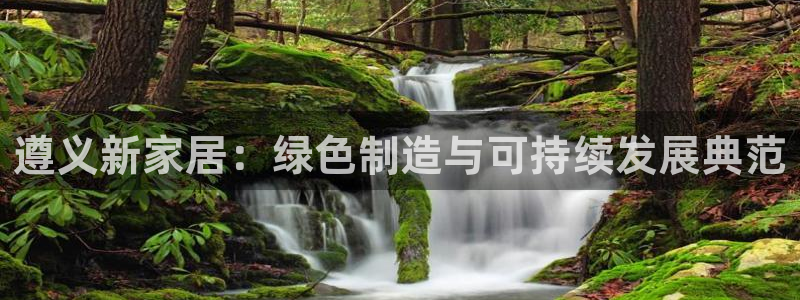 杏耀平台已注册入口：遵义新家居：绿色制造与可持续发展典范