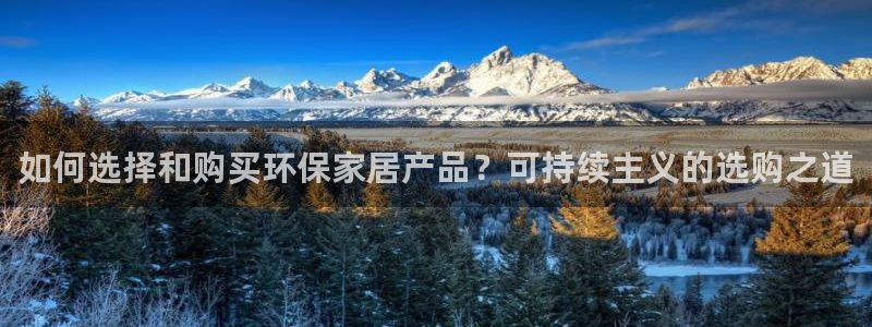 杏耀手机客户端：如何选择和购买环保家居产品？可持续主义的选购