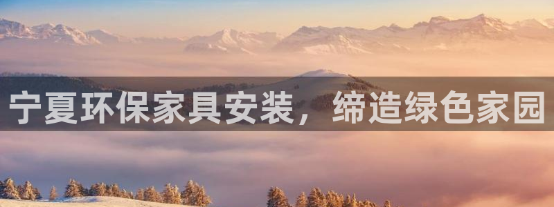 杏耀官网网站中心：宁夏环保家具安装，缔造绿色家园